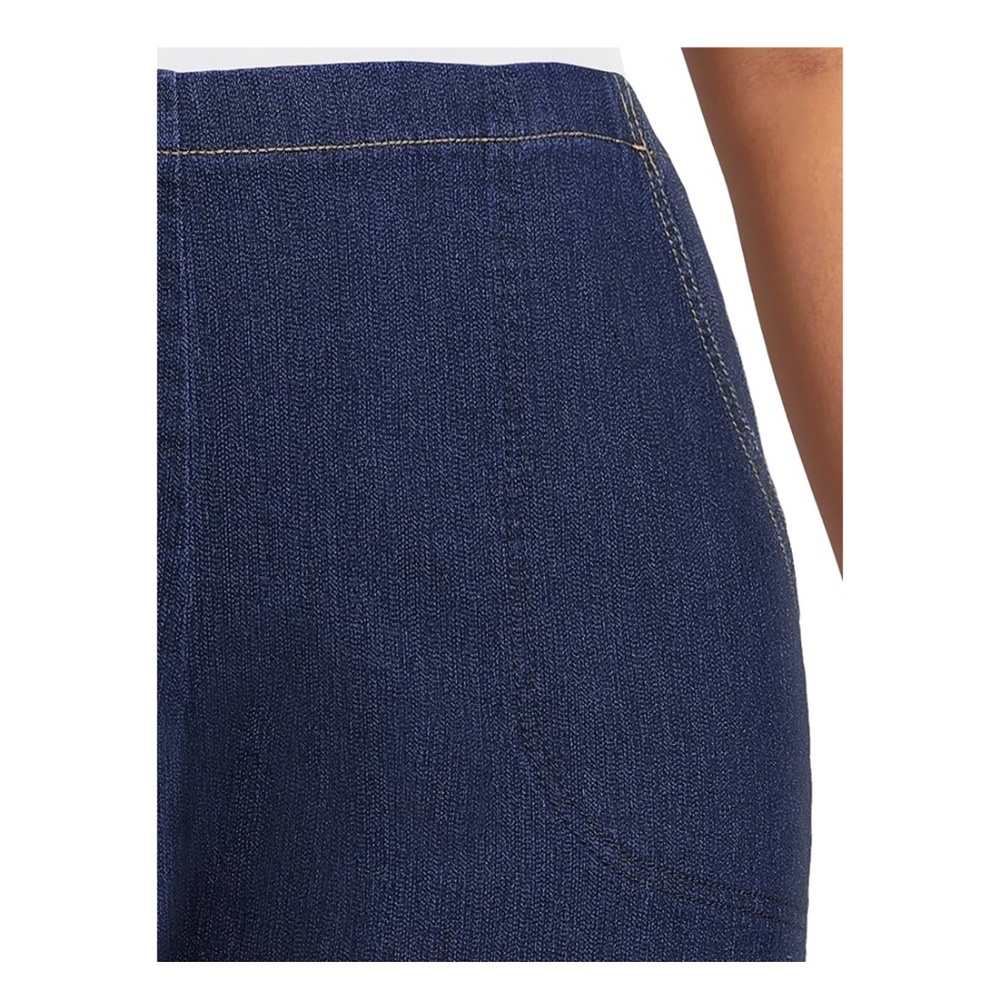 Just My Size Women’s Plus Size Dark Indigo 2 Pocket Shorts Size 2X NEW - Picture 3 of 6